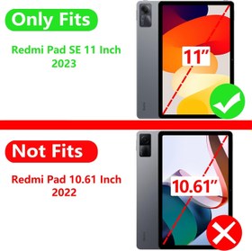 تصویر کیف کلاسوری دوکس دوسیس مناسب تبلت Redmi Pad SE ا Flip case for Redmi Pad SE Flip case for Redmi Pad SE