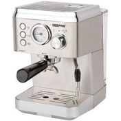 تصویر اسپرسو ساز جیپاس مدل GCM1523SS ا Espresso & Cappuccino Coffee Machine Geepas GCM1523SS Espresso & Cappuccino Coffee Machine Geepas GCM1523SS