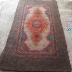 تصویر نمد فرش سنتی طرح خاص 