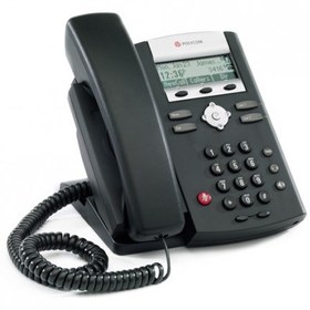 تصویر تلفن VoIP پلی کام مدل SoundPoint IP 335 تحت شبکه ا SoundPoint IP 335 phone SoundPoint IP 335 phone