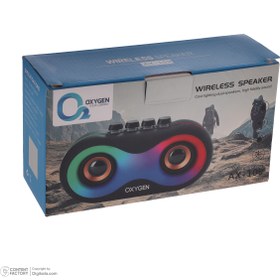 تصویر اسپیکر بلوتوثی اکسیژن Oxygen AX-109 Portable Speaker 