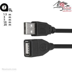 تصویر کابل رابط افزایش طول USB USB Extender