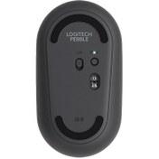 تصویر ماوس بیسیم لاجیتک مدل PEBBLE M350 ا Logitech PEBBLE M350 Wireless Mouse Logitech PEBBLE M350 Wireless Mouse