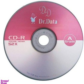 تصویر سی دی خام دکتر دیتا مدل CD-R پک 50 عددی 