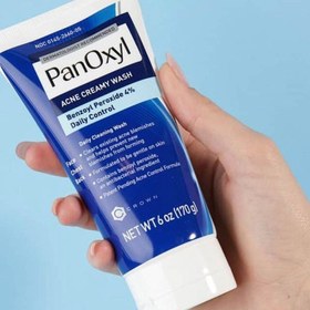 تصویر شوینده روزانه کنترل آکنه 4% Banzoyl Peroxide پنوکسیل PanOxyl 