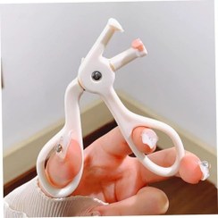 تصویر فرمژه کره ای حرفه ای حالت دادن و فر کردن مژه ها دسته خرگوشی جداکننده مژه ها فانتزی کیوت دخترانه 