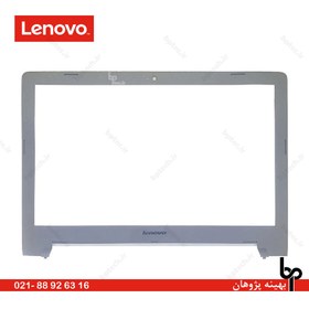 تصویر قاب جلو ال سی دی لپ تاپ لنوو Ideapad Z51-70_Non 3D WebCam نقره ای 