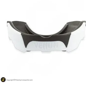 تصویر محافظ دندان لثه گیر بوکس Venum BYT | سفید/مشکی 