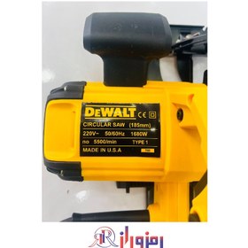 تصویر اره دیسکی 1500 وات تیغه 18.5 سانتی متر دیوالت Dewalt Disc Saw 705 Dewalt Disc Saw 705 1500w The blade 18.5cm