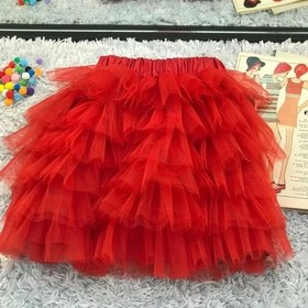 تصویر دامن دخترانه دامن تور دامن نوزادی دامن چین چینی 