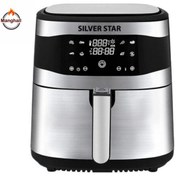 تصویر سرخ کن بدون روغن مدل Silver Star Air Fryer AYP-892 