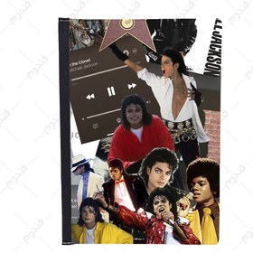 تصویر کلاسور طرح Michael Jackson کد01 