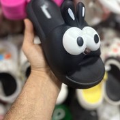 تصویر صندل دخترانه پاپا مدل جیکو با جنس سیلیکون رنگ کرم 