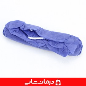 تصویر ملحفه دو سر کش آبی 80x220 ملحفه یکبار مصرف پزشکی 8 عددی 