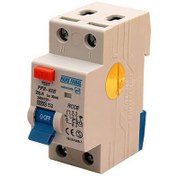 تصویر کلید محافظ جان تک فاز (تک پل+نول) 25 آمپر پارس فانال (30mA) PARS FANAL Residual Current Circuit Breaker 30mA