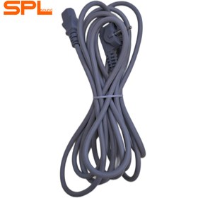 تصویر کابل پاور 5 متری طوسی 