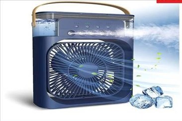 تصویر مینی کولر ابی پنکه مه پاش Air Cooler fan 