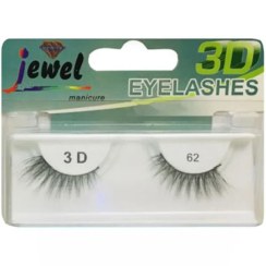 تصویر مژه مصنوعی نیمه جیول 3D شماره 62 Jewel 3D artificial eyelash number 62