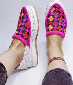 تصویر گیوه طرح باربی 