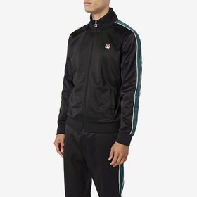 تصویر سویشرت ورزشی مردانه فیلا Fila Sport Wicks Track Sweatshirt مشکی 