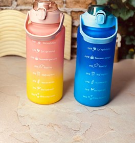 تصویر قمقمه ۳ قلو گنجایش ۲ لیتر بسته ۳ عددی 