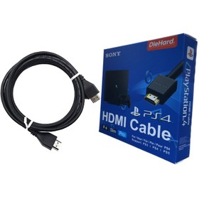 تصویر کابل HDMI اصلی دستگاه پلی استیشن 4 برند sony PlayStation 4 HDMI cable