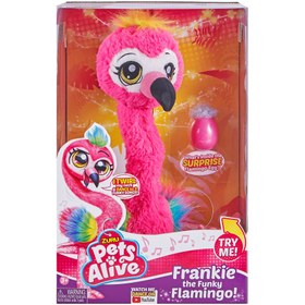 تصویر ربات اسباب بازی فرانکی فلامینگوی رقصنده مدل Frankie the Funky Flamingo 