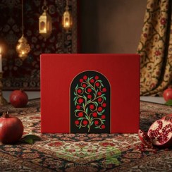 تصویر پک هدیه خندانه آجیل 