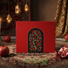 تصویر پک هدیه خندانه آجیل 