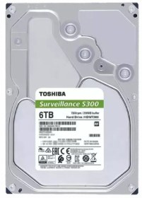 تصویر حافظه اچ دی دی اینترنال توشیبا مدل S300 Surveillance ظرفیت 6 ترابایت TOSHIBA S300 Surveillance 6TB Internal HDD