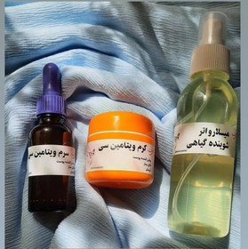 تصویر کرم و سرم ویتامین سی ویتامین