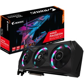 تصویر کارت گرافیک گیگابایت مدل RX6700Xt Gigabyte Aorus Elite 12GB 