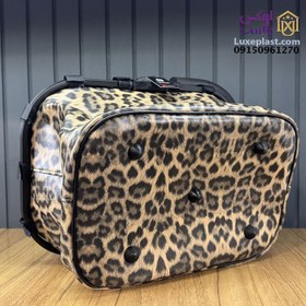 تصویر سبد پیک نیک چرم ws کد 9504 