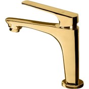 تصویر شیر روشویی الپاین البرز روز - طلایی 