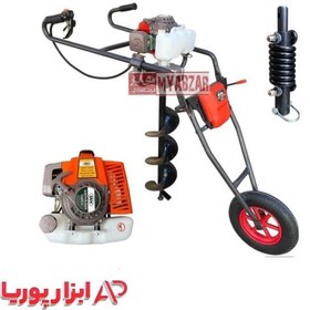 تصویر چاله کن موتوری 