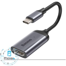 تصویر هاب USB-C مدل CAHUB-X0G Enjoyment Series Type-C to HD4K HUB Convertor برند Baseus 