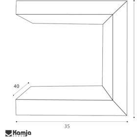 تصویر میز جلو مبلی آدرین 
