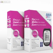 تصویر دستگاه تست قند خون آوان مدل AGM02 Avan Blood Glucose Monitoring System AGM02