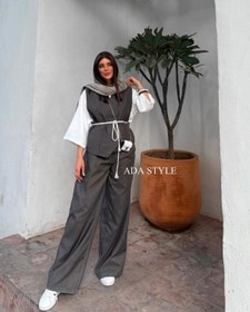 تصویر ست جلیقه و شلوار 