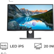 تصویر مانیتور استوک 20 اینچ دل P2017H HDMI ا Dell P2017H LED Monitor 20 Dell P2017H LED Monitor 20