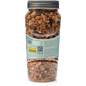 تصویر گرانولا شکلات تلخ و فندق دورین‌کام 350 گرمی 