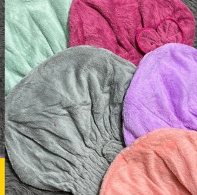 تصویر کلاه حمام پاپیونی - هلویی 