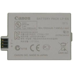 تصویر باتری دوربین کانن مدل Canon LP-E5 