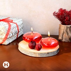 تصویر شمع پیرکس ست عدسی - پک هدیه یلدای بزرگ 