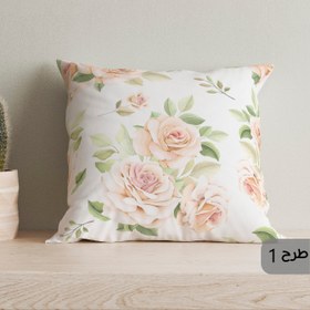 تصویر کوسن کد K384 گلدار