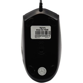 تصویر ماوس سیم دار اداری | خانگی تسکو TSCO TM-298 ا TSCO TM-298 Wired mouse TSCO TM-298 Wired mouse