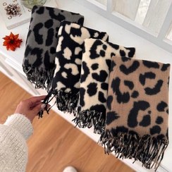 تصویر شال موهر پلنگی مدل N20648 