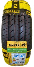 تصویر لاستیک جی تی سایز 185/60R15 مدل COMFORT T20 