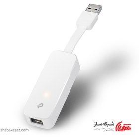 تصویر کارت شبکه یو اس بی تی پی لینک مدل یو ای 300 UE300 USB 3.0 to Gigabit Ethernet Network Adapter