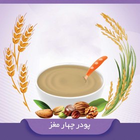 تصویر پودر 4 مغز کامل 